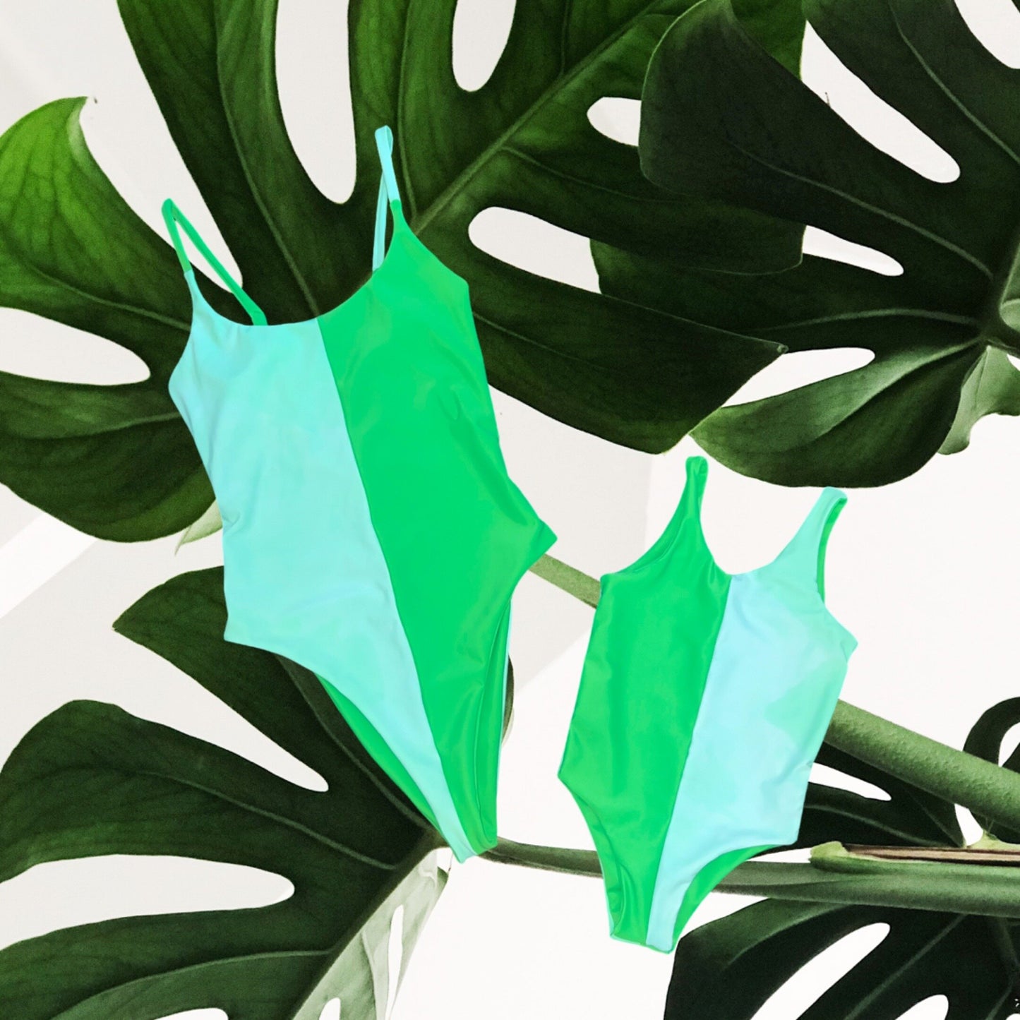 Limeade Mommy & Mini One Piece