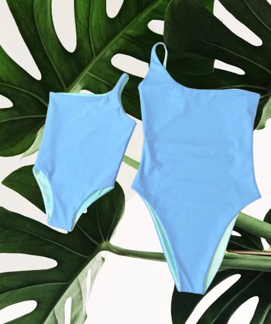 Blue Skies Mommy & Mini One Piece Bundle