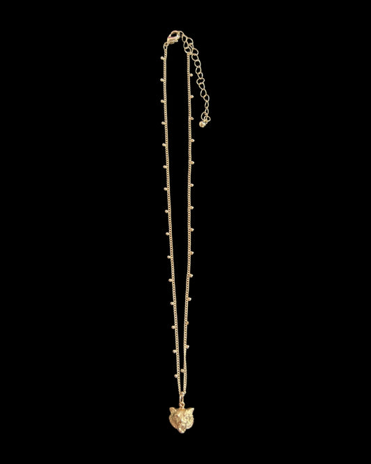 Lions Head Necklace