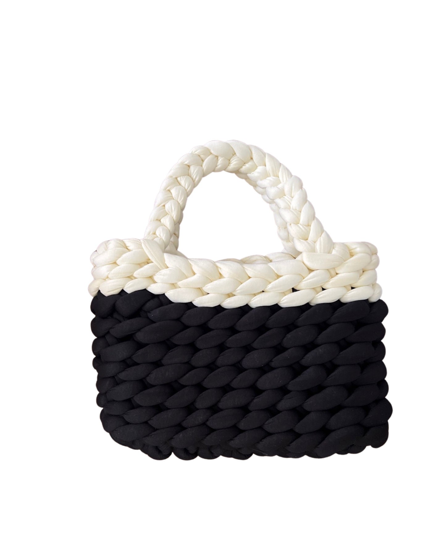 Yin & Yang Tube Yarn Bag