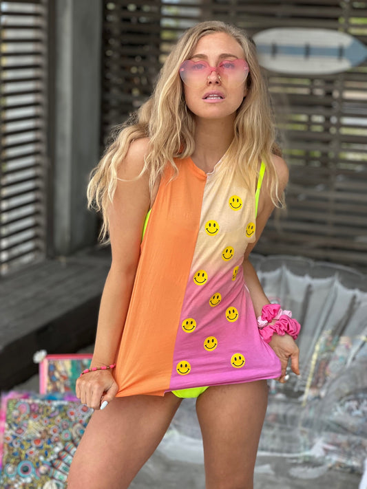 Smiley Beach Tee
