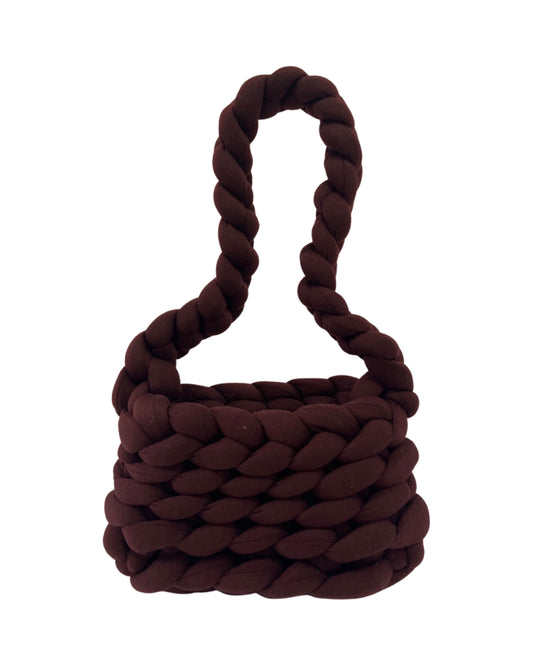 Merlot Tube Yarn Bag